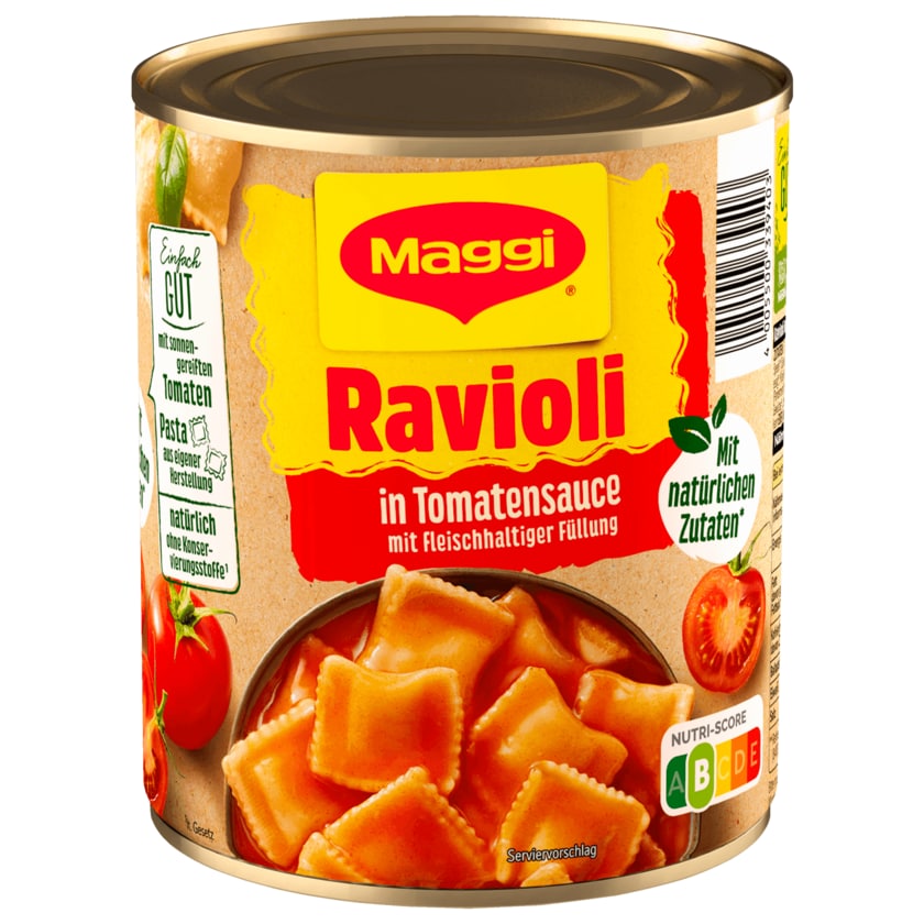 Maggi Ravioli in Tomatensauce 800g